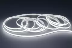 LED Streifen Komplett SET mit Fernbedienung & Trafo | COB weiß 24V | nach Maß bis 20m