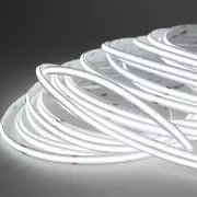 LED Streifen Komplett SET mit Fernbedienung & Trafo | COB weiß 24V | nach Maß bis 20m