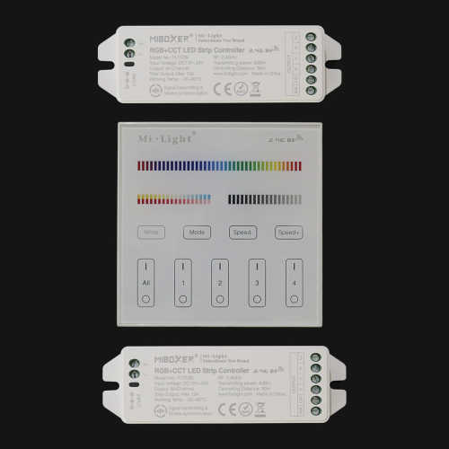 2 Zonen ( 2 Controller & 1 Touch-Panel )